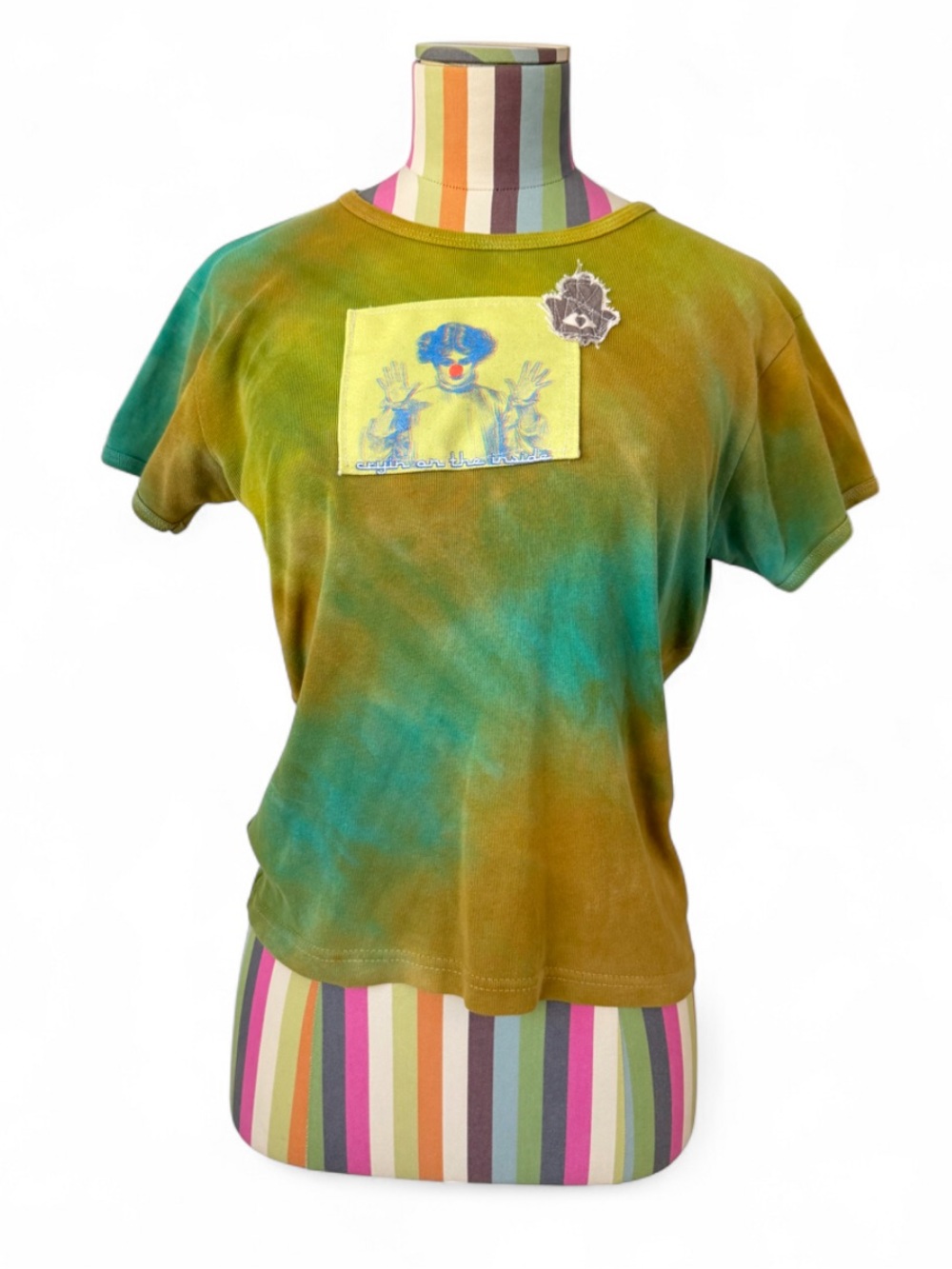 True Vintage Upcycled? Tie Dye Graphic T-Shirt